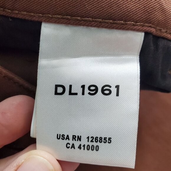 DL1961 Men's Pinecone Ivan Chino Pants Slim Fit Straight Leg Size 33X32 (C-2) - Picture 8 of 11